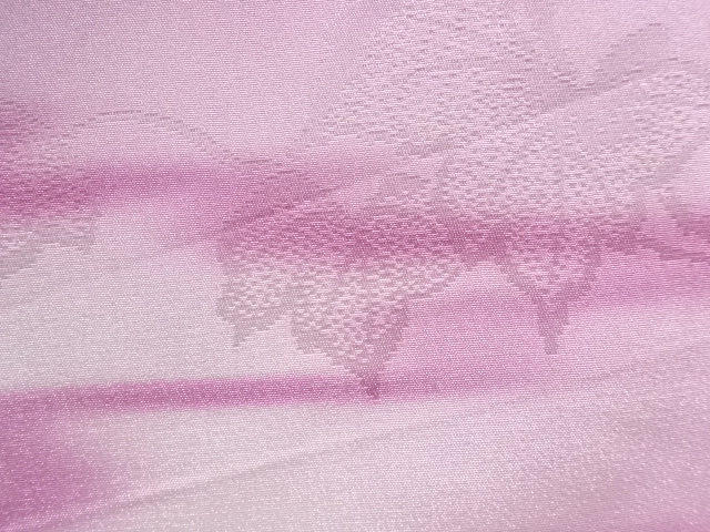  霞模様小紋着物